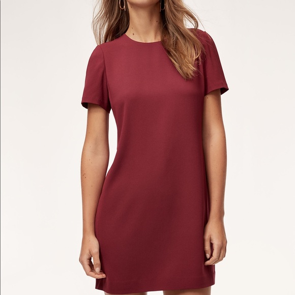 Aritizia Babaton Patricio Dress in cardamon (red) - Picture 1 of 5